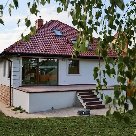 Dom Z Widokiem Na Jezioro-warmia Family House Villa
